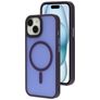 Mobiparts Hardcover Coque iPhone 15 MagSafe Coque arrière Rigide - Satin Purple