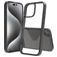 Mobigear Crystal Coque iPhone 16 Pro Max Coque arrière Rigide - Noir