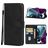 Mobigear Wallet Housse Motorola Moto G200 5G Etui Porte-Monnaie - Noir