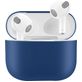 Mobigear Colors Coque Apple AirPods 3 Coque en Silicone Souple - Dark Blue