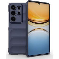 Mobigear Bumpy Samsung Galaxy S26 Ultra TPU souple Coque arrière - Bleu foncé