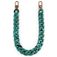 Mobigear Marble Chain Cordon de téléphone universel réglable Plastique rigide - Aqua