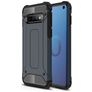 Mobigear Outdoor Samsung Galaxy S10 Plastique rigide Coque arrière Antichoc - Bleu marine