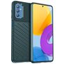 Mobigear Groove Coque Samsung Galaxy M52 Coque arrière en TPU Souple - Vert