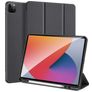 Dux Ducis Domo Coque iPad Pro 12.9 Pouces (2022) Etui + Porte-crayon - Noir