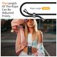Mobigear Lanyard Card iPhone 16 Pro Coque avec cordon en Silicone et Porte-Cartes - Noir