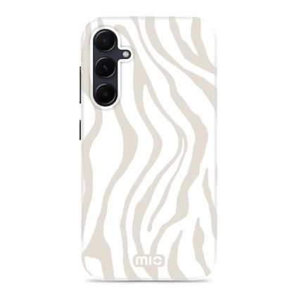 MIO Coque Samsung Galaxy A35 MagSafe Coque arrière Rigide - Sandy Zebra