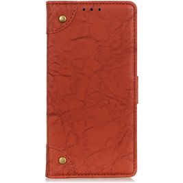 Mobigear Ranch Housse HTC Desire 20 Pro Etui Porte-Monnaie - Marron