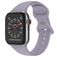 Mobigear Sport Dual Bracelet Silicone Apple Watch Fermeture à clou et passant - 49/46/45/44 mm - Lavender Grey
