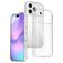 Mobigear Crystal Coque Transparente iPhone 17 Pro Coque arrière Rigide - Transparent