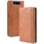 Mobigear Sensation Housse Samsung Galaxy A80 Etui Porte-Monnaie - Cognac