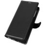 Mobigear Classic Housse LG Velvet Etui Porte-Monnaie - Noir