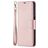 Mobigear Litchi Texture Wallet Book Case Rose Gold Samsung Galaxy A12