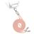 Valenta Lanyard - Cordon de téléphone universel ajustable - Rose