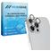 Mobigear Single iPhone 13 Pro Verre trempé Protection objectif caméra - Compatible coque - Argent
