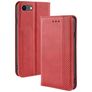 Mobigear Sensation Housse iPhone SE (2022) Etui Porte-Monnaie - Rouge