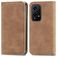 Mobigear Retro Slim Housse HONOR 200 Lite Etui Porte-Monnaie - Marron