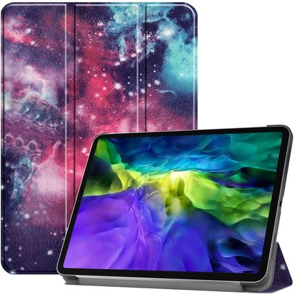 Mobigear Tri-Fold Coque iPad Pro 11 Pouces (2022) Etui - Galaxie