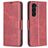 Mobigear Excellent Samsung Galaxy S24 Plus Étui Portefeuille - Rouge