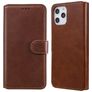 Mobigear Wallet iPhone 12 Pro Max Étui Portefeuille - Marron