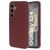 Mobiparts Coque Samsung Galaxy S24 Coque arrière en Silicone - Plum Red