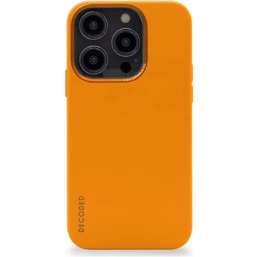 Decoded Coque iPhone 14 Pro Coque arrière en Silicone - Apricot