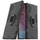 Mobigear Armor Ring Coque Samsung Galaxy Note 10 Plus Coque arrière Rigide Anti-Chocs avec Anneau-Support - Noir