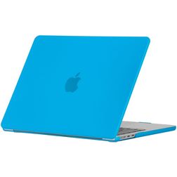 Mobigear Matte MacBook Air 13 Pouces (2022-2026) Coque - Bleu - Model A2681 / A3113 / A3240 / A3449