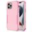 Mobigear Ultra Tough Coque iPhone 14 Plus Coque arrière Rigide Anti-Chocs - Rose