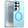 Mobigear Shockproof Coque Samsung Galaxy S26 Ultra MagSafe Coque arrière Rigide - Bleu