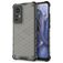 Mobigear Honeycomb Coque Xiaomi 12 Coque arrière Rigide Anti-Chocs - Noir
