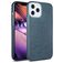 Mobigear Glitter Coque iPhone 12 Pro Max Coque arrière Rigide - Dark Blue