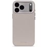 Decoded Coque iPhone 17 Pro Coque arrière en Cuir Véritable Anti-Chocs - Solid Clay