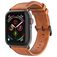 Dux Ducis Business Bracelet Cuir Apple Watch Fermeture boucle ardillon - 49/46/45/44 mm - Cognac