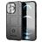 Mobigear Rugged Shield Coque iPhone 13 Pro Max Coque arrière en TPU Souple Anti-Chocs - Noir