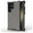 Mobigear Honeycomb Coque Samsung Galaxy S24 Ultra Coque arrière Rigide Anti-Chocs - Noir