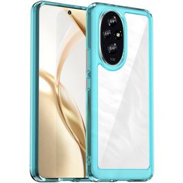 Mobigear Crystal Coque HONOR 200 Coque arrière Rigide - Bleu