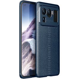 Mobigear Luxury Coque Xiaomi Mi 11 Ultra Coque arrière en TPU Souple - Bleu