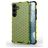 Mobigear Honeycomb Coque Samsung Galaxy S24 Plus Coque arrière Rigide Anti-Chocs - Vert