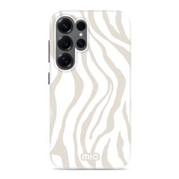 MIO Coque Samsung Galaxy S25 Ultra MagSafe Coque arrière Rigide - Sandy Zebra