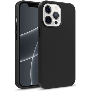 Mobigear Bio Coque iPhone 13 Coque arrière en Eco-Friendly - Noir