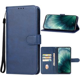 Mobigear Wallet Housse HTC U23 Pro Etui Porte-Monnaie - Bleu
