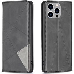 Mobigear Rhombus Slim Housse iPhone 15 Pro Max Etui - Noir