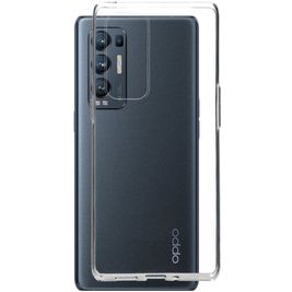 Mobiparts Classic Coque Transparente OPPO Find X3 Neo Coque arrière en TPU Souple - Transparent