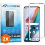 Mobigear Premium OPPO Find X3 Pro Verre trempé Protection d'écran - Compatible Coque - Noir (Lot de 2)