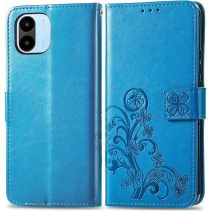 Mobigear Clover Xiaomi Redmi A1 4G Étui Portefeuille - Bleu