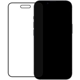 Mobilize Premium iPhone 15 Verre trempé Protection d'écran - Compatible Coque - Noir