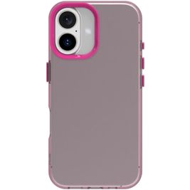 Mobigear Crystal Coque iPhone 16 Coque arrière Rigide - Rouge