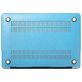 Mobigear Silk Texture MacBook Pro 15 Pouces (2008-2012) Coque - Bleu