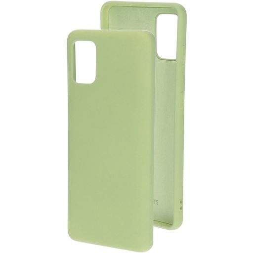 Mobiparts Coque Samsung Galaxy A51 Coque arrière en Silicone - Pistache Green